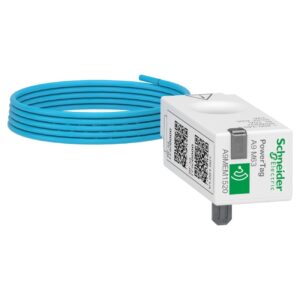 Sensor de medición de energía inalambrico, PowerTag M63A 1PW, instalación superior/inferior A9MEM1520