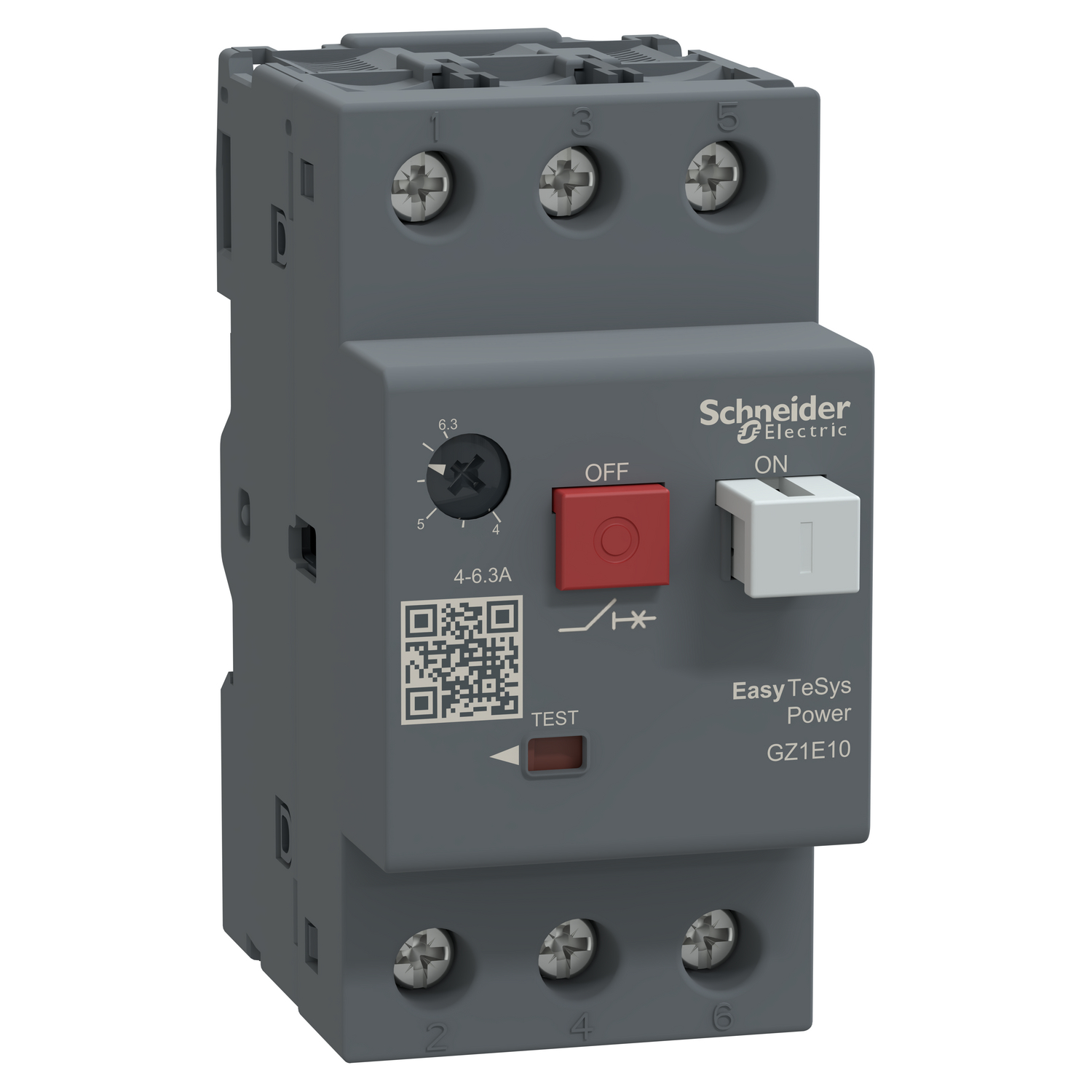 Guardamotor EasyPact TVS - GZ1 3P 4-6.3 A GZ1E10