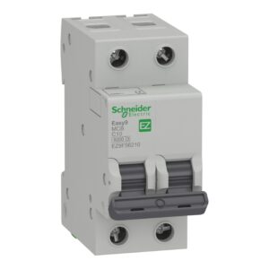 Interruptor termomagnético Easy9 2P 10A 10kA curva C EZ9F56210 - SCHNEIDER