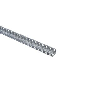 Canaleta Dexson Gris ranurada 25x25mm sin adhesivo DXN10032