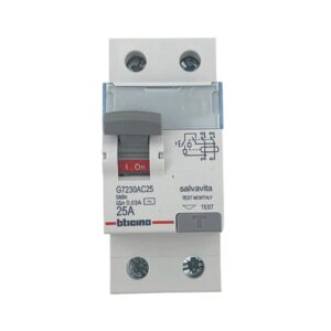 Interruptor diferencial NEW salvavita - Rccb 2P 25A 30mA 230V AC - Montaje en carril DIN - Protección IP20