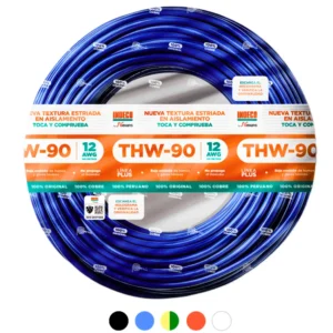 CABLE 12 AWG TW-80 7 HILOS PLUS INDECO