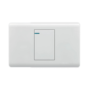 Interruptor Simple Empotrable Abatron Platinum