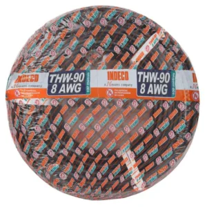 CABLE 8 AWG THW-90 PLUS 450/750V INDECO